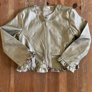 Mayoral Shimmering Gold Jacket